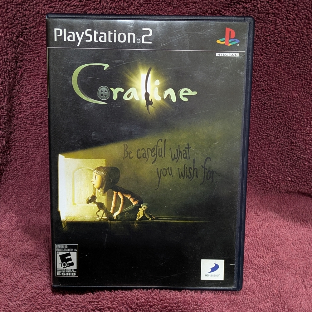🔥CORALINE 🔥 Rare Sony PS2 Complete Game In Box | VGC - Picture 10 of 10
